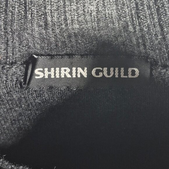 Shirin Guild Sweater Womens OS Gray Wool Drape Jumper Pullover Casual Minimalist - Picture 5 of 9